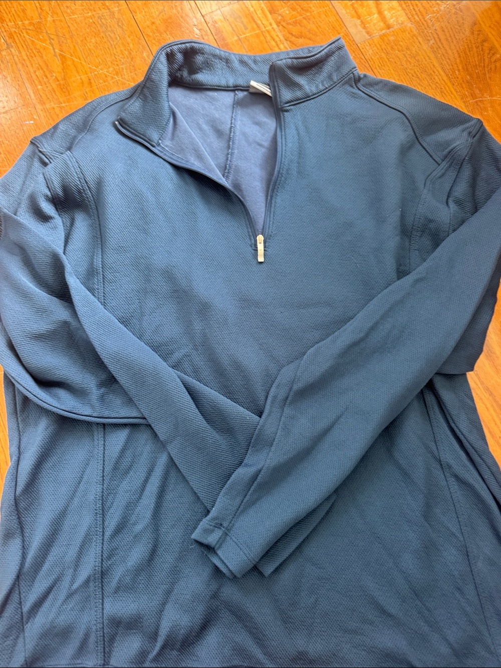Men's Quarter-Zip Nike Golf Pullover Sweater - Navy